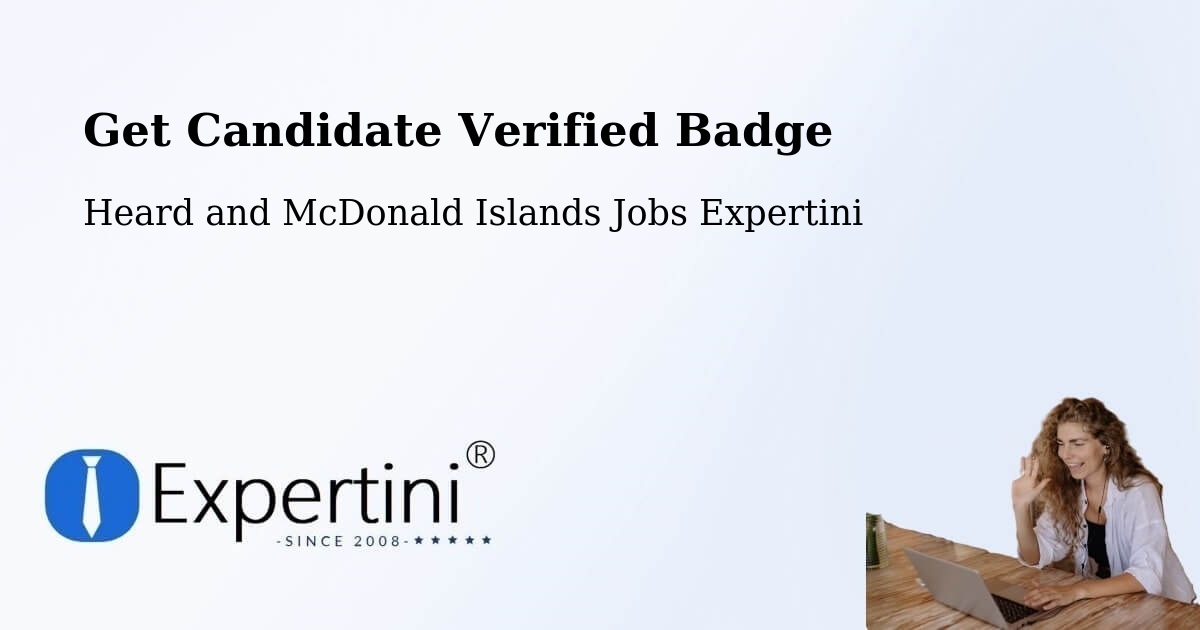 Candidate Verified Badge Program – Heard and McDonald Islands - Heard and McDonald Islands Jobs Expertini