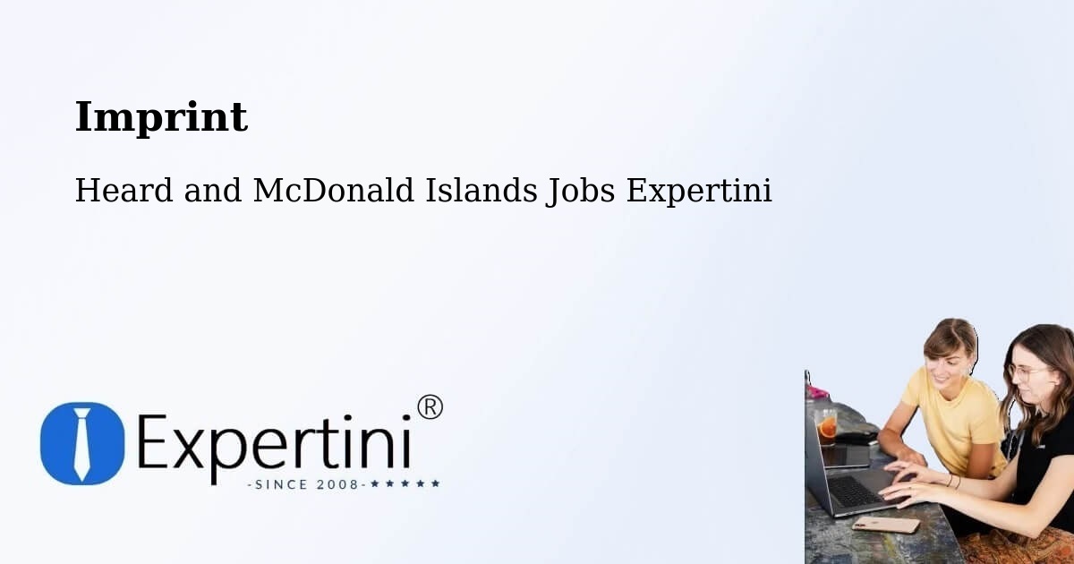 Imprint – Heard and McDonald Islands - Heard and McDonald Islands Jobs Expertini