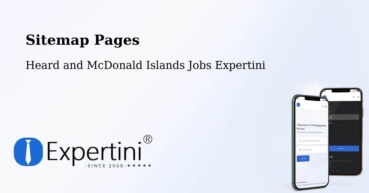 Sitemap Pages across Heard and McDonald Islands - Heard and McDonald Islands Jobs Expertini